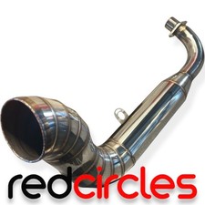 STAINLESS MONKEY BIKE WIDE EXHAUST fits Z50 SKYTEAM etc 50cc 110cc 140cc