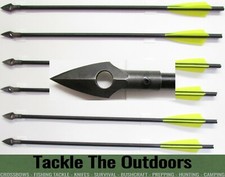 20" Crossbow Bolts With Fixed