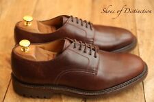Alfred Sargent Brown Brewster Leather Derby Shoes UK 7.5 US 8.5 EU 41.5