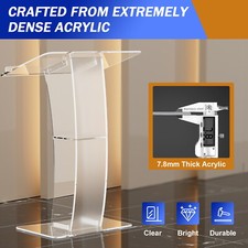Acrylic Clear Podium