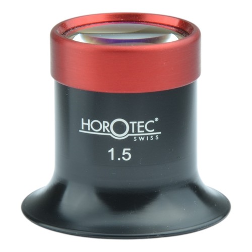 Eyeglass ø25mm black plastic - eyeglass,