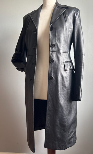 Karen millen leather trench - millen,