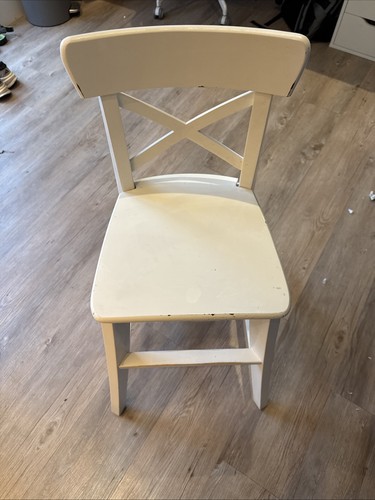 Ikea ingolf white wooden - ,