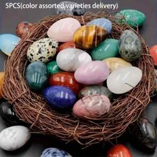10x Egg Shape Natural Stones