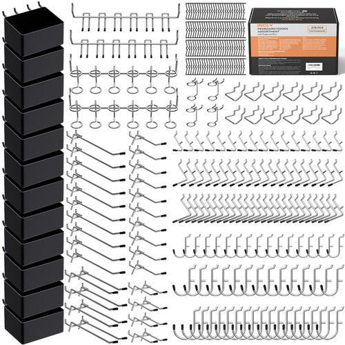 Incly 278pcs pegboard - incly,