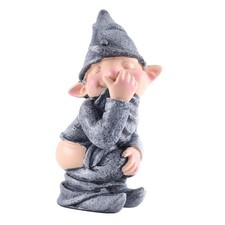 Naughty Gnome Pooping