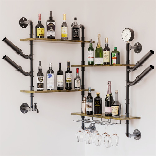 Industrial wall wine - industrial,