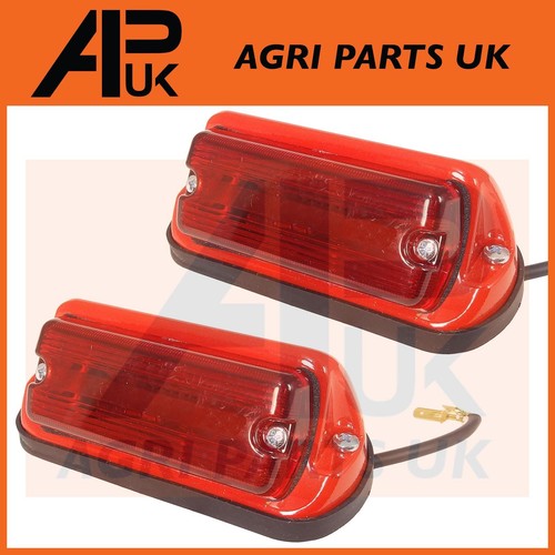 Pair rear fender lights - fender,
