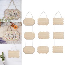 3Pc Unfinished Square Craft