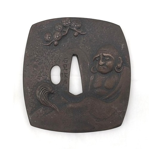 Masaaki ishiguro iron tsuba - ishiguro,