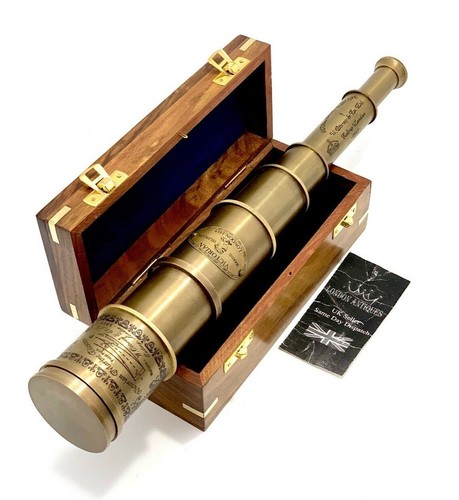 Antique victorian telescope - victorian,