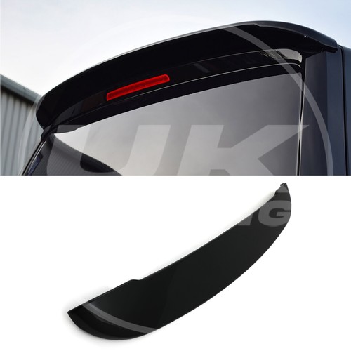Gloss black rear spoiler - black, boot