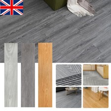 5m² Floor Planks Tiles Self Adhesive Wood Effect Vinyl Flooring Kitchen Bathroom