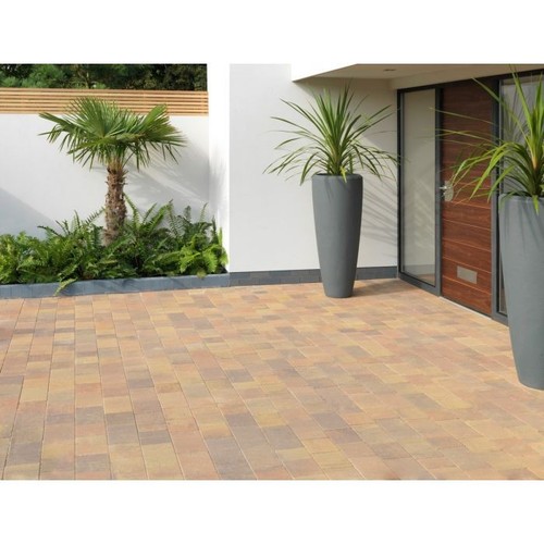 Concrete block paving - concrete,