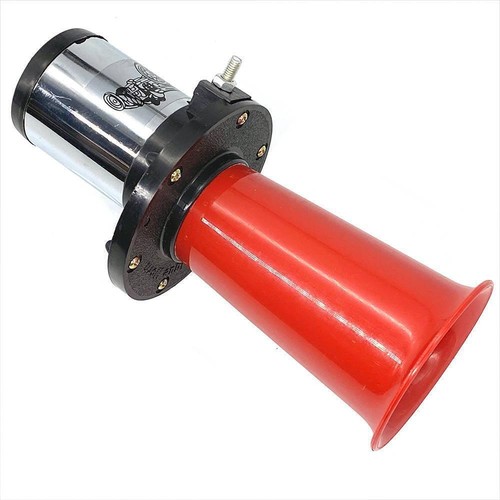 Red 12v klaxon horn arooogah - red,