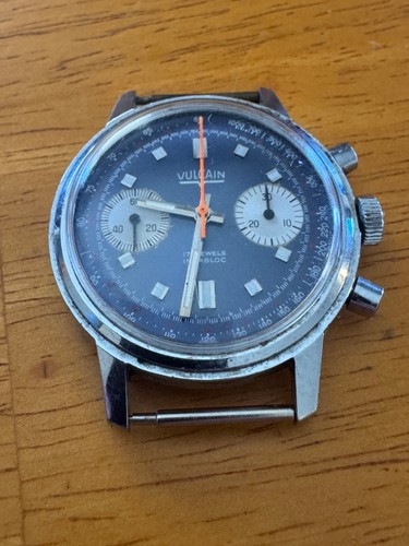Vintage vulcain blue - vintage, "blue