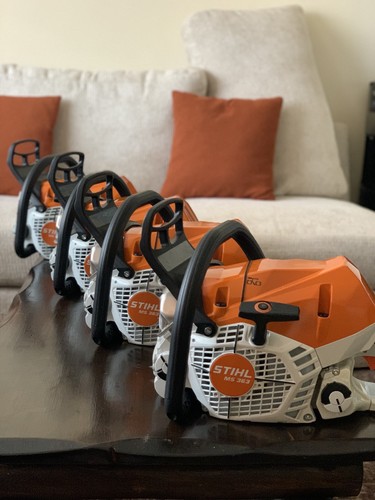 Stihl 363 chainsaw with - chainsaw,