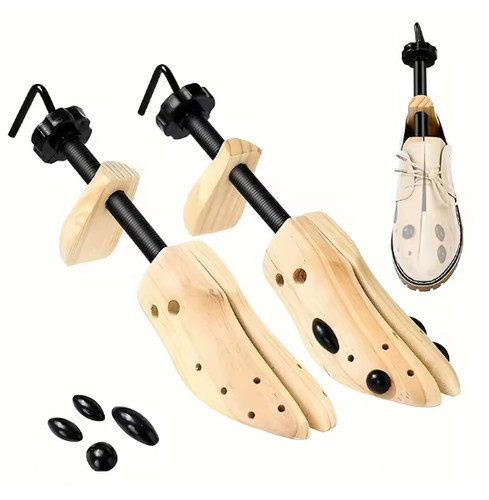 Way wooden adjustable shoe - wooden,