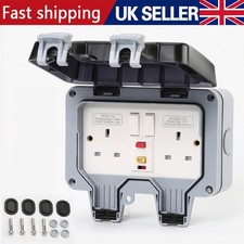 OUTDOOR SOCKET WEATHERPROOF