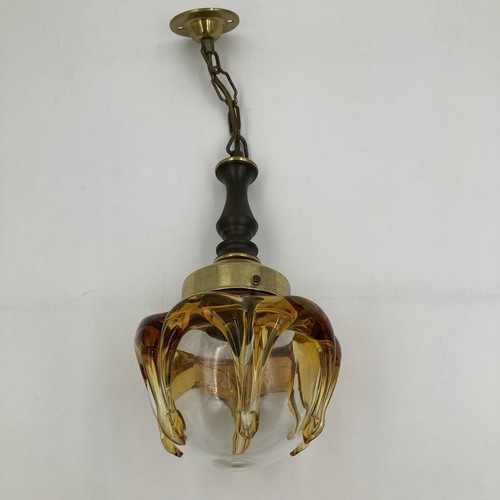 Murano style amber - murano-style, glass