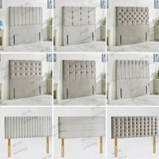 Upholstered Headboard Strutted or Floor Standing Divan Bed Headboard 26" & 51"