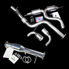 Ford Focus ST225 3" Performance Catback + Sports Cat Exhaust System 04-11