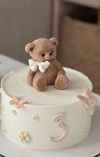 Teddy Bear Cake toppers edible