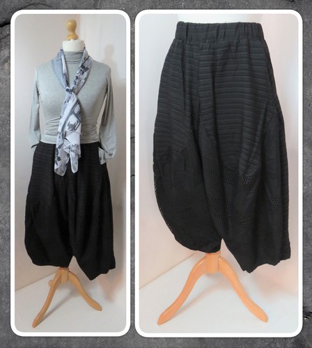 Lagenlook cropped black - lagenlook,