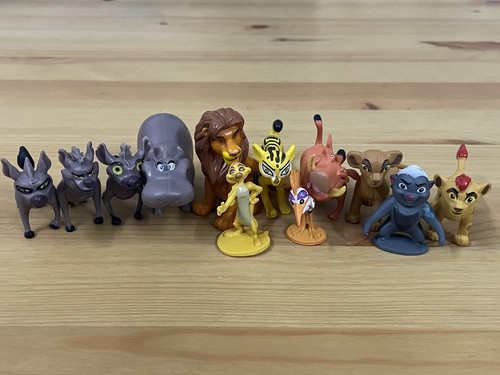 12pcs the lion - the, king