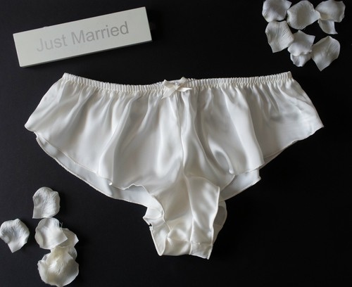 Ivory bridal bride - bride, satin