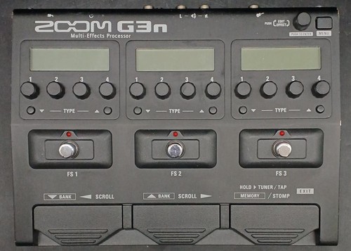 Zoom g3n guitar multi effects - guitar, multi-effects