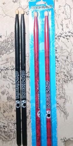 Rock band drum sticks - rock,