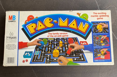 Vintage 80s pac man - man, board