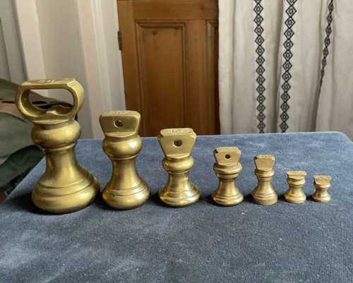 Set imperial vintage brass - set,