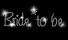 BRIDE TO BE Iron on Wedding