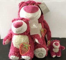 New Disney Toy Story Strawberry Bear Lotso Soft Plush Toys Dolls 4"/9"/15"