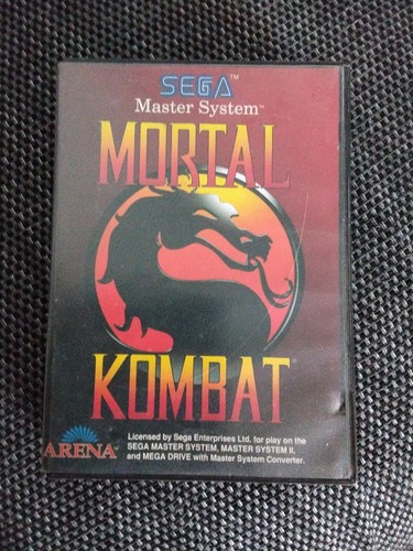 Sega master system mortal - system,