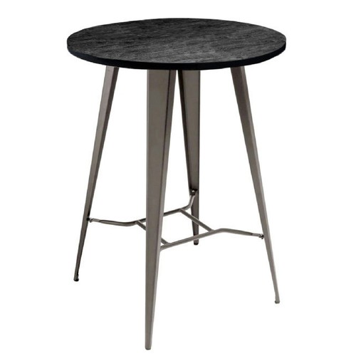 Soho grey darkwood round - soho,