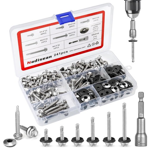 241 self drilling hex - self, screws