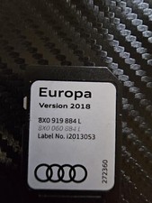 Audi sat nav sd card Version