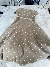 L K Bennett Women's Polka Dot Dress Size 8