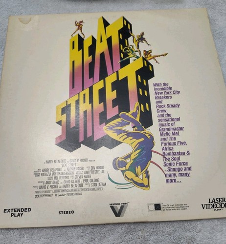 Beat street laserdisc extended - beat,