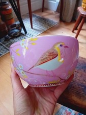 PiP Studio Early Bird Pink Porcelain Bowl, Very Good Condition, PIP Home, Lovely