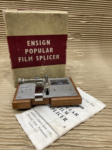 Ensign film splicer 8mm - ensign, with