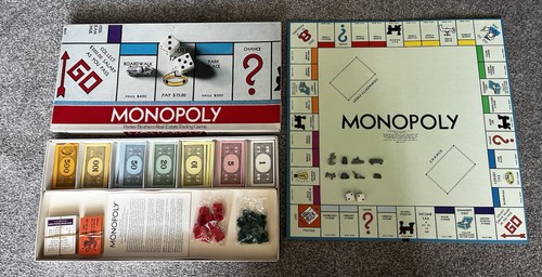 Vintage monopoly board game - vintage,