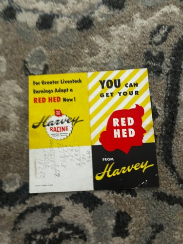 Harvey red head - red, mill