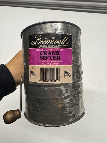 Vintage bromwell cup tin - 3,