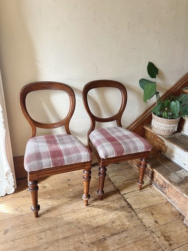 Pair victorian antique - of,