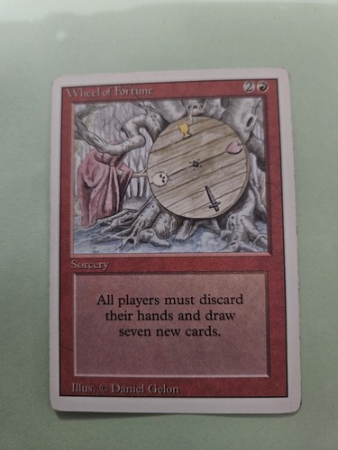 Mtg magic the gathering wheel - mtg,