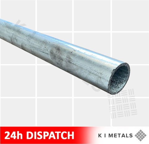 Galvanised key clamp handrail - galvanised,